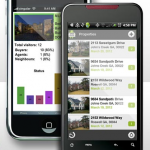 Smart phone mobile apps to help real estate agents track buyers to open homes for property for sale - screen shot of casmyllc